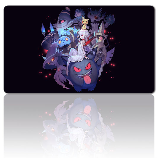 2704816 - Board Game Pokemon Gengar Playmat Stitched Edge Games Mousepad Play Mat of TCG