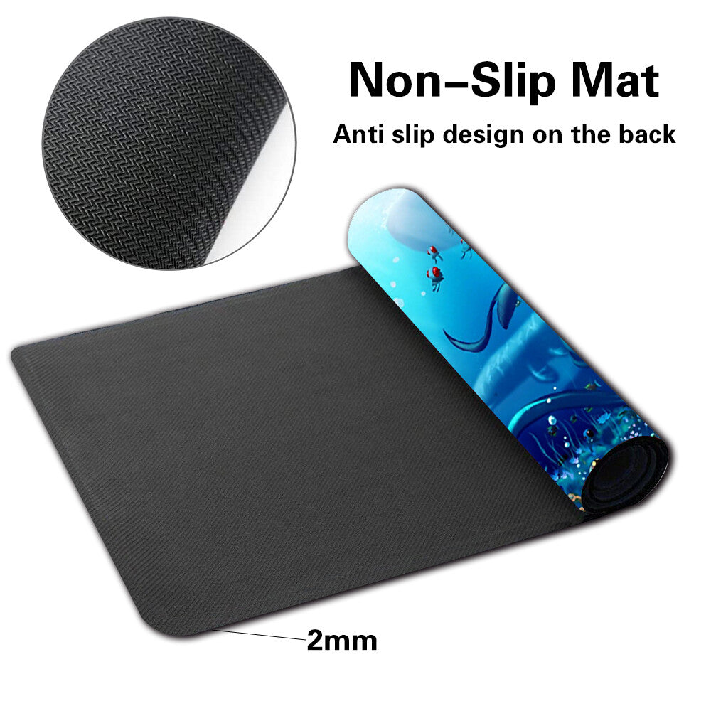 Board Game Pokemon Kyogre Playmat Stitched Edge Games Mousepad Play Mat of TCG - 446274