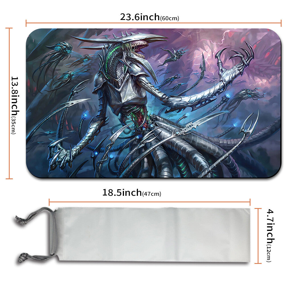 Jin-Gitaxias - Magic The Gathering MTG Playmat TCG CCG MTG Playmat Stitched Edge