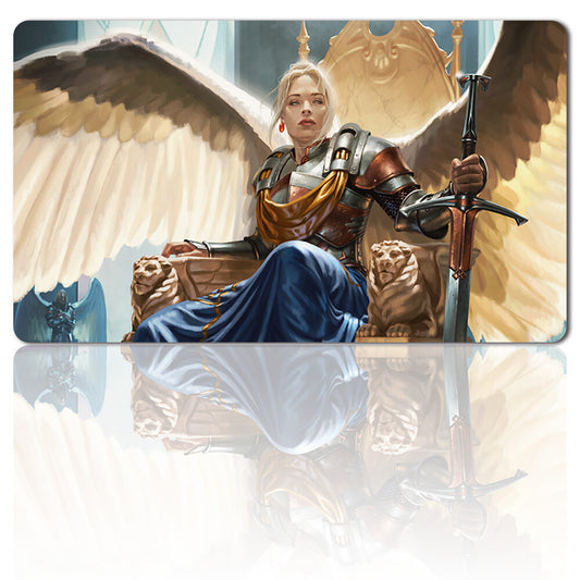 RADIANT, SERRA ARCHANGEL - Board Game MTG Playmat Games Mousepad Play Mat of TCG Stitched Edge