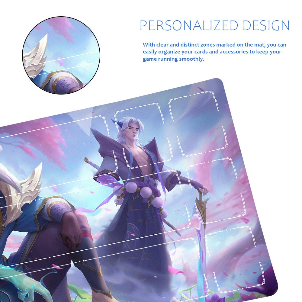 Sett - League Of Legends Riftbound Playmat 24x14 in + Free Storage Bag