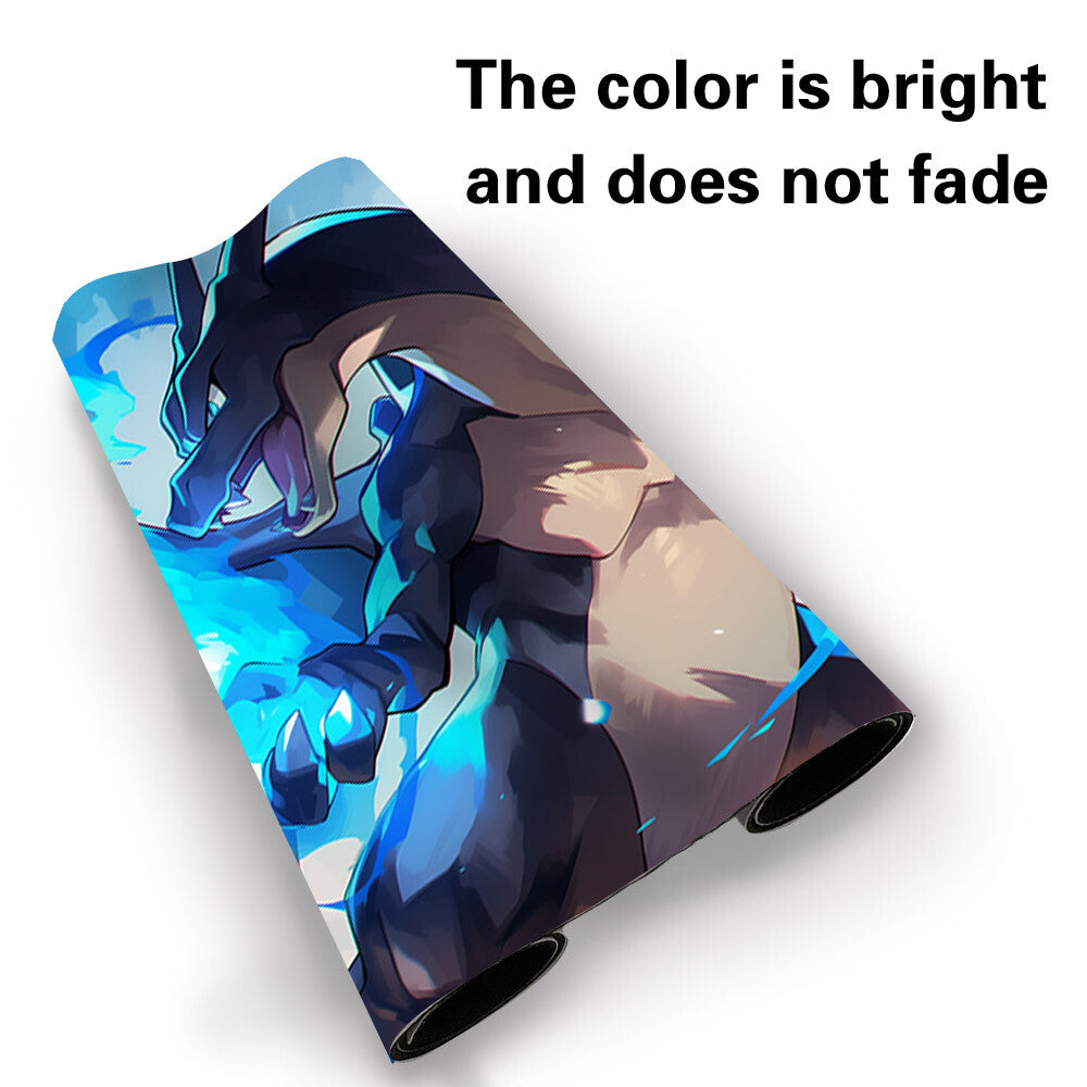 1365291 - Board Game Pokemon Charizard Playmat Stitched Edge Games Mousepad Play Mat of TCG