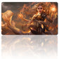 SERRA THE BENEVOLENT - Board Game MTG Playmat Games Mousepad Play Mat of TCG Stitched Edge