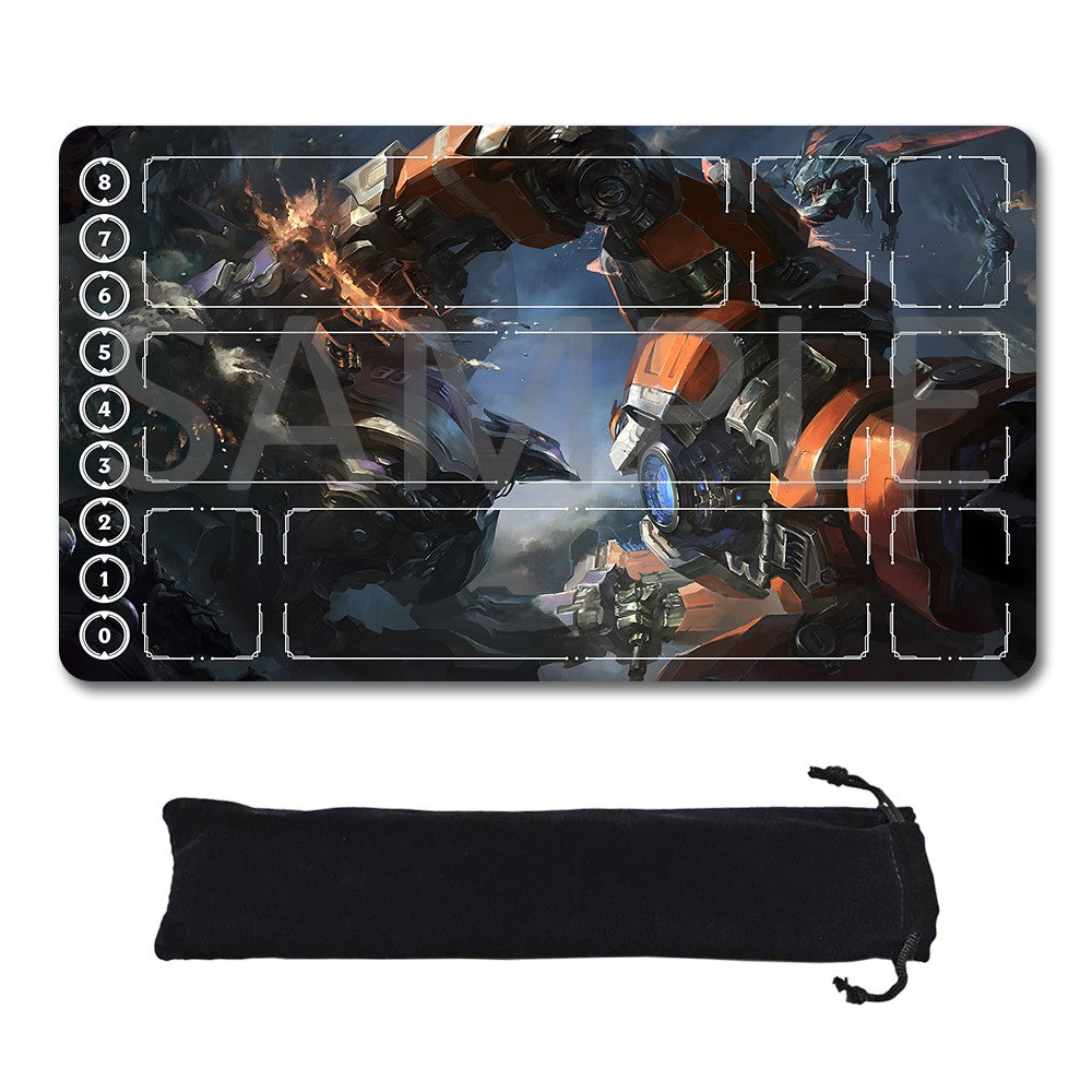 zion - League Of Legends Riftbound Playmat 24x14 in + Free Storage Bag