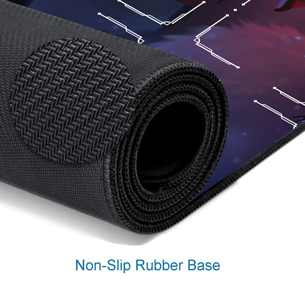 Ahri - League Of Legends Riftbound Playmat 24x14 in + Free Storage Bag