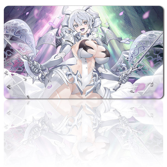 345920 - Board Game YuGiOh Playmat Stitched Edge Games Mousepad Play Mat of TCG