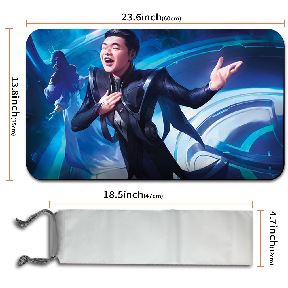 STARFIELD VOCALIST - Magic The Gathering MTG Playmat TCG CCG MTG Playmat Stitched Edge