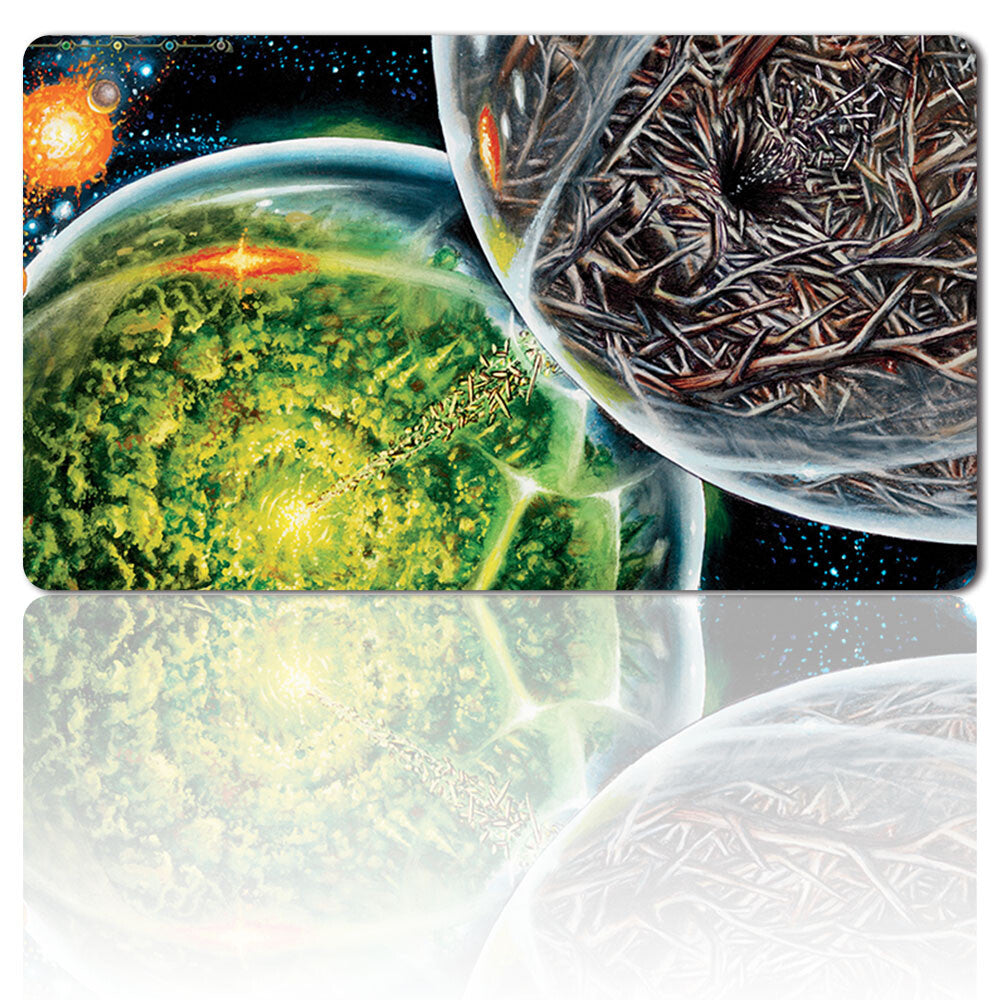 Crucible Of Worlds - Board Game MTG Playmat Games Mousepad Play Mat of TCG Stitched Edge