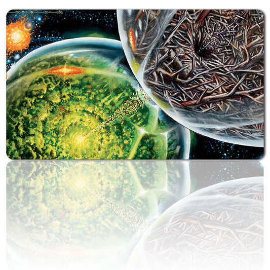 Crucible Of Worlds - Board Game MTG Playmat Games Mousepad Play Mat of TCG Stitched Edge