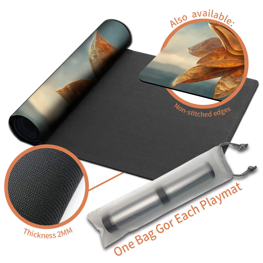 Gilded-Lotus - Magic The Gathering Playmat TCG CCG MTG Playmat Stitched Edge