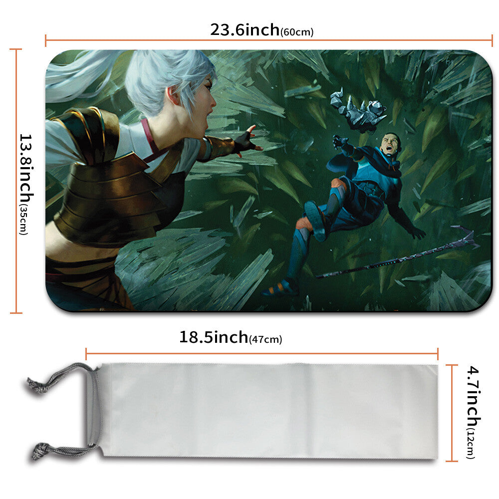 VANISH FROM SIGHT - Magic The Gathering MTG Playmat TCG CCG MTG Playmat Stitched Edge