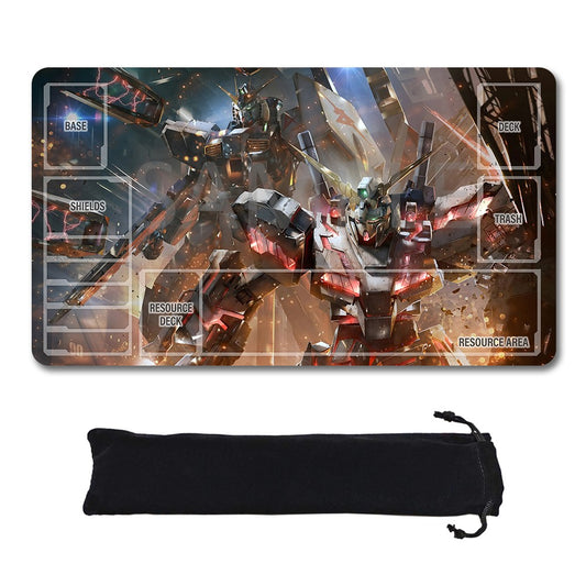 GCG Playmat Suitable for Gundam, includes Storage Bag, 24 x 14 inches (GD510146)