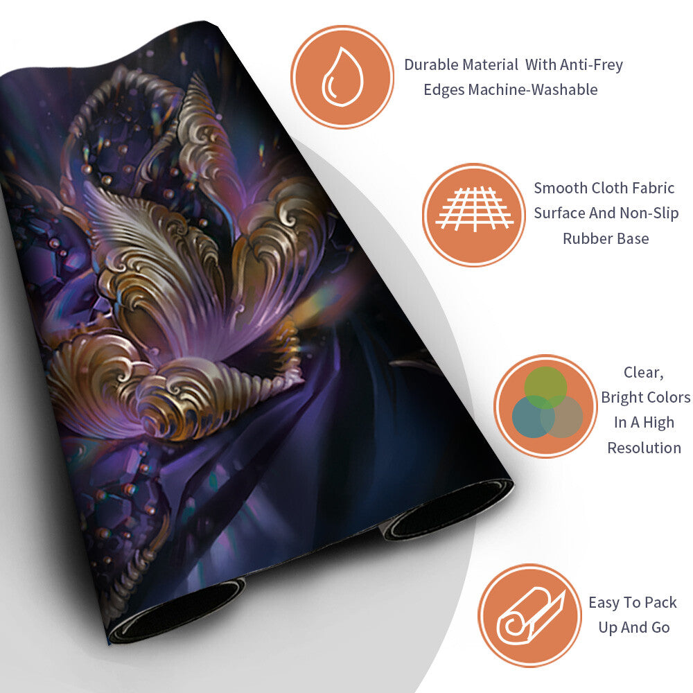 JEWELED LOTUS - Magic The Gathering MTG Playmat TCG CCG MTG Playmat Stitched Edge