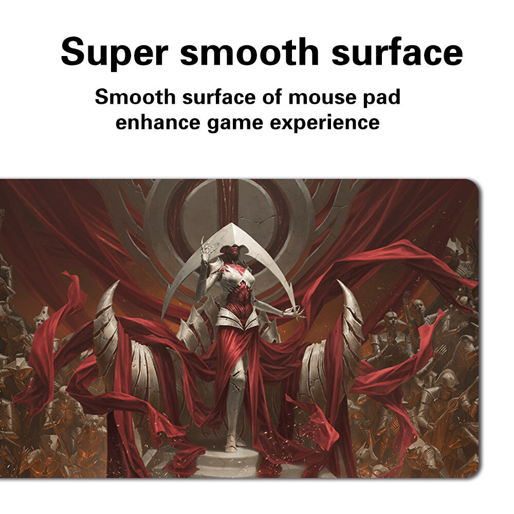 Phyrexia - Board Game MTG All Will Be One Elesh Norn Playmat Mousepad of TCG CCG Stitched Edge