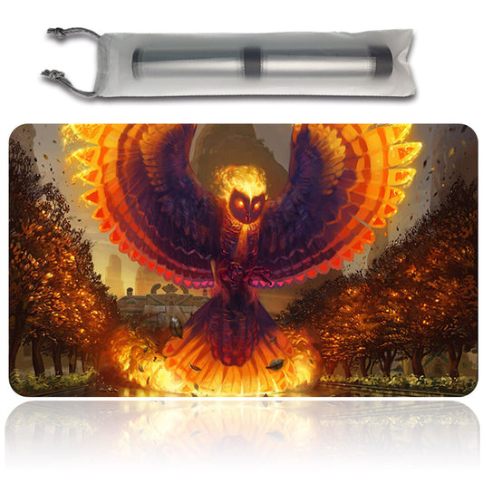 Wiederentflammender Phoenix -Magic The Gathering MTG Playmat TCG CCG MTG Playmat Stitched Edge