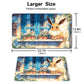 458986 - Board Game Pokemon Eevee Playmat Stitched Edge Games Mousepad Play Mat of TCG