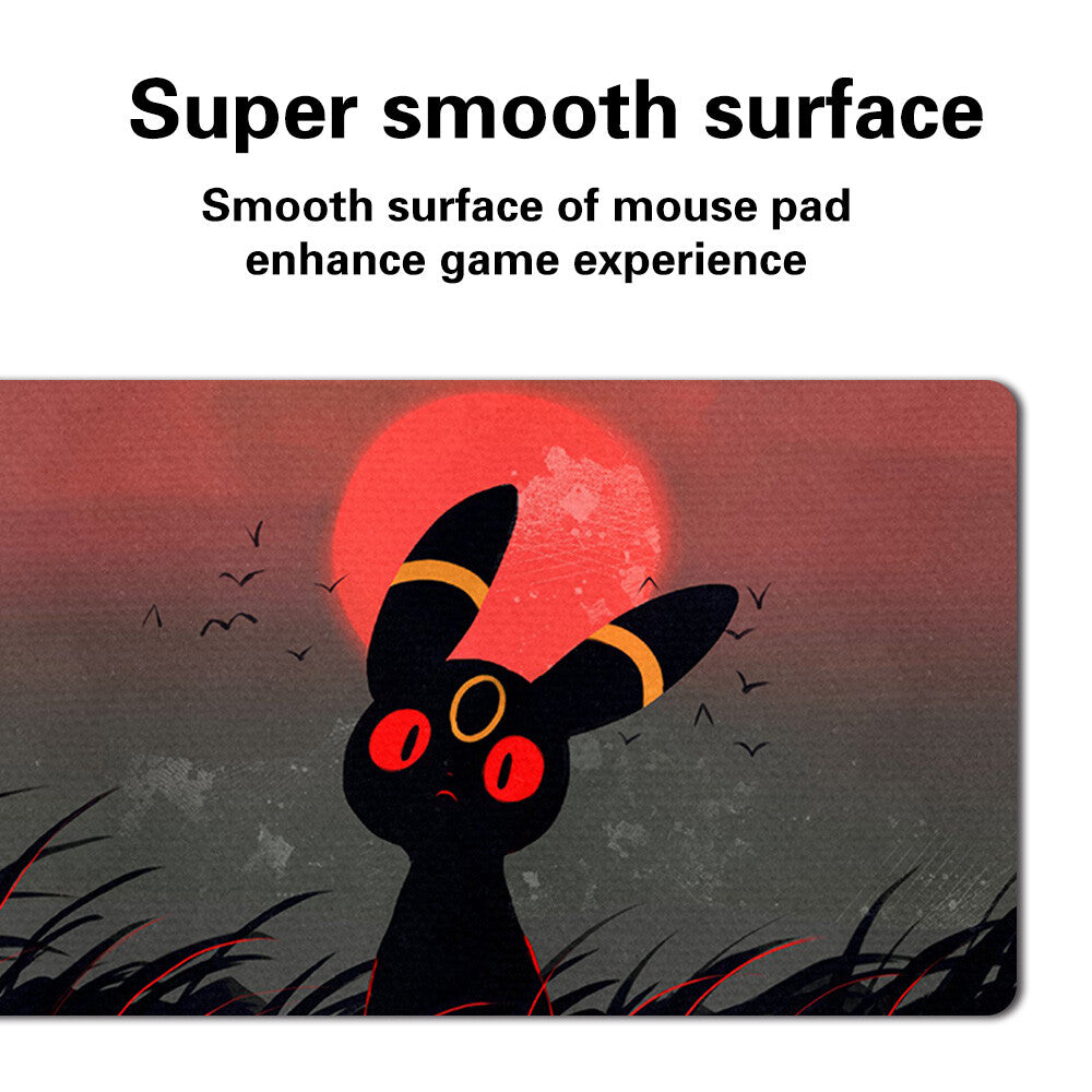 667393 - Board Game Pokemon Umbreon Playmat Stitched Edge Games Mousepad Play Mat of TCG
