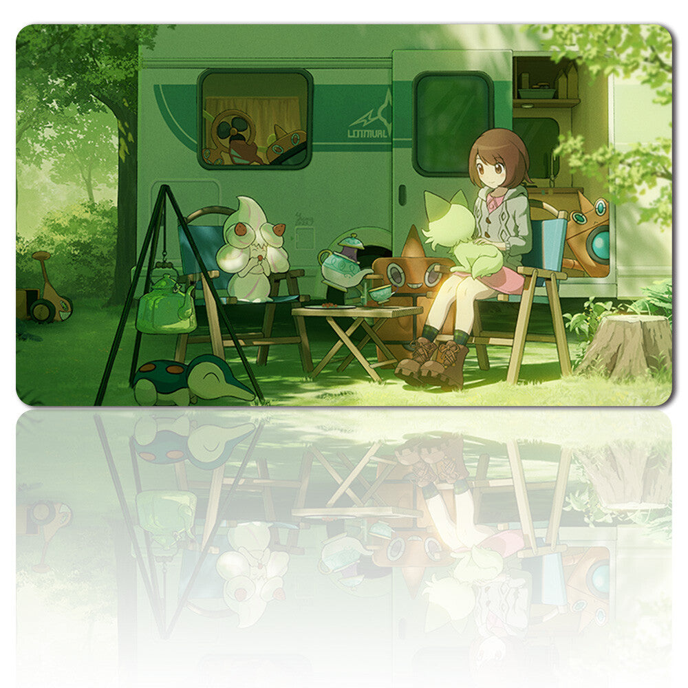 361911 - Board Game Pokemon Playmat Stitched Edge Games Mousepad Play Mat of TCG