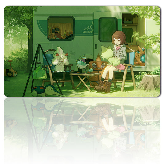 361911 - Board Game Pokemon Playmat Stitched Edge Games Mousepad Play Mat of TCG