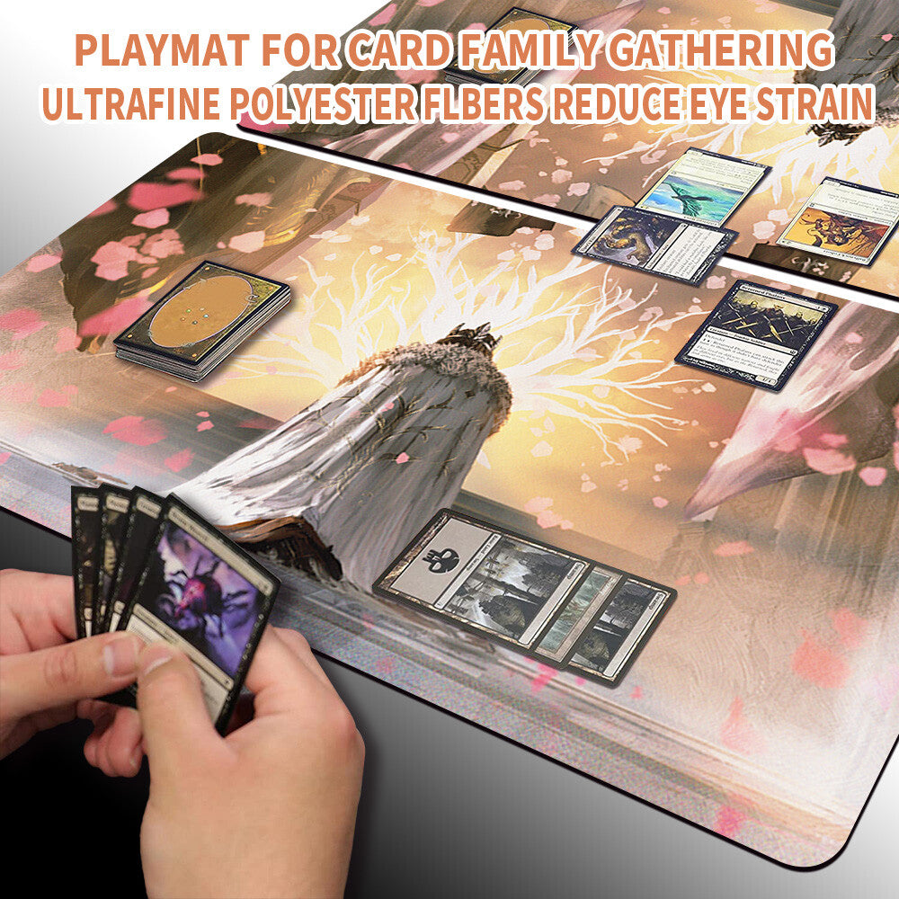 DAWN OF A NEW AGE - Magic The Gathering MTG Playmat TCG CCG MTG Playmat Stitched Edge