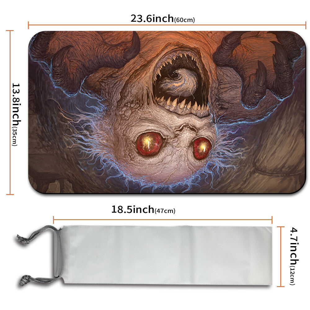 JUMP SCARE - Magic The Gathering MTG Playmat TCG CCG MTG Playmat Stitched Edge