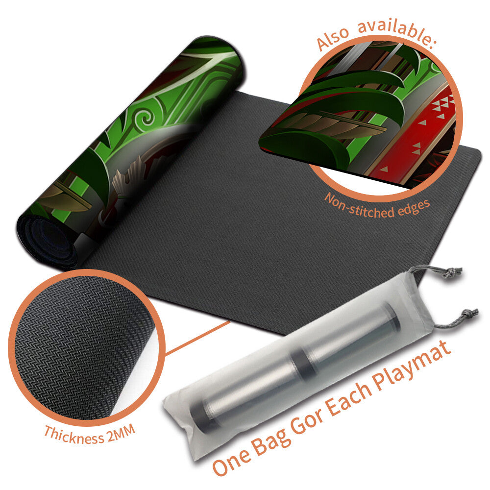 CABARETTI - Board Game MTG Playmat Mousepad Playmat of MTG TCG CCG Stitched Edge