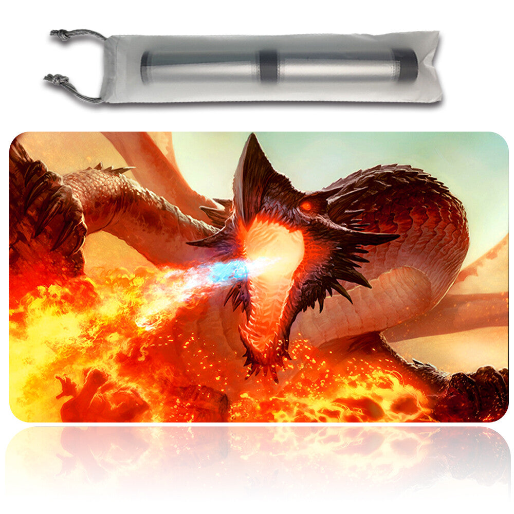 Ancient Hellkite - Magic The Gathering MTG Playmat TCG CCG MTG Playmat Stitched Edge