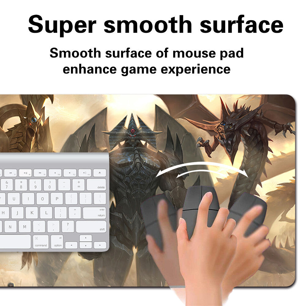 Board Game Yu-Gi-Oh! Playmat Stitched Edge Games Mouse Pad Play Mat of TCG CCG - 1163358