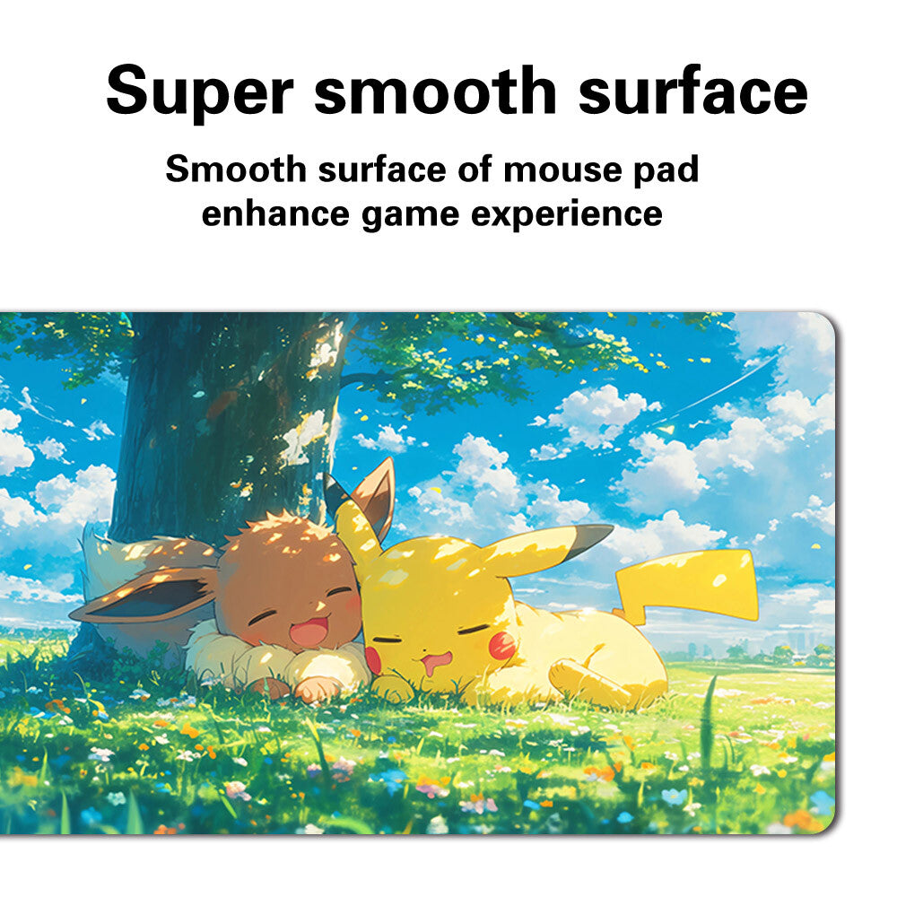 891411 - Board Game Pokemon Pikachu Playmat Stitched Edge Games Mousepad Play Mat of TCG