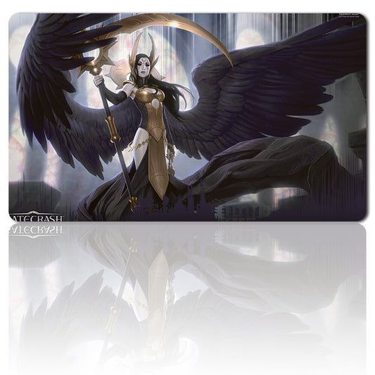 Deathpact Angel - Board Game MTG Playmat Games Mousepad Play Mat of TCG Stitched Edge