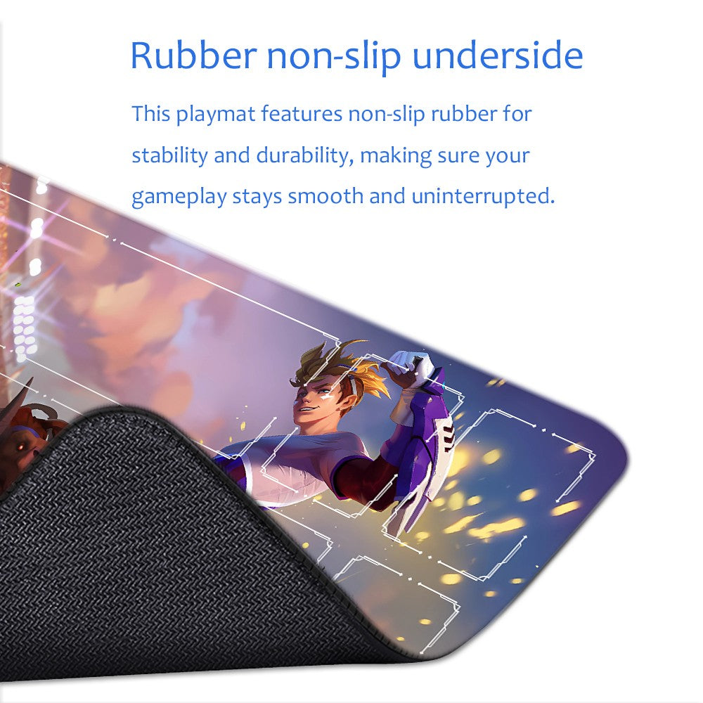 Ezreal - League Of Legends Riftbound Playmat 24x14 in + Free Storage Bag