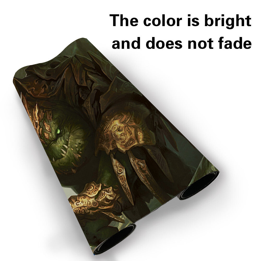 Thrun the Last Troll - Board Game MTG Playmat Table Mat Mousepad Play Mat of TCG Stitched Edge