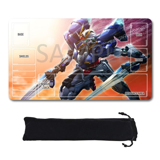 GCG Playmat Suitable for Gundam, includes Storage Bag, 24 x 14 inches (50830)