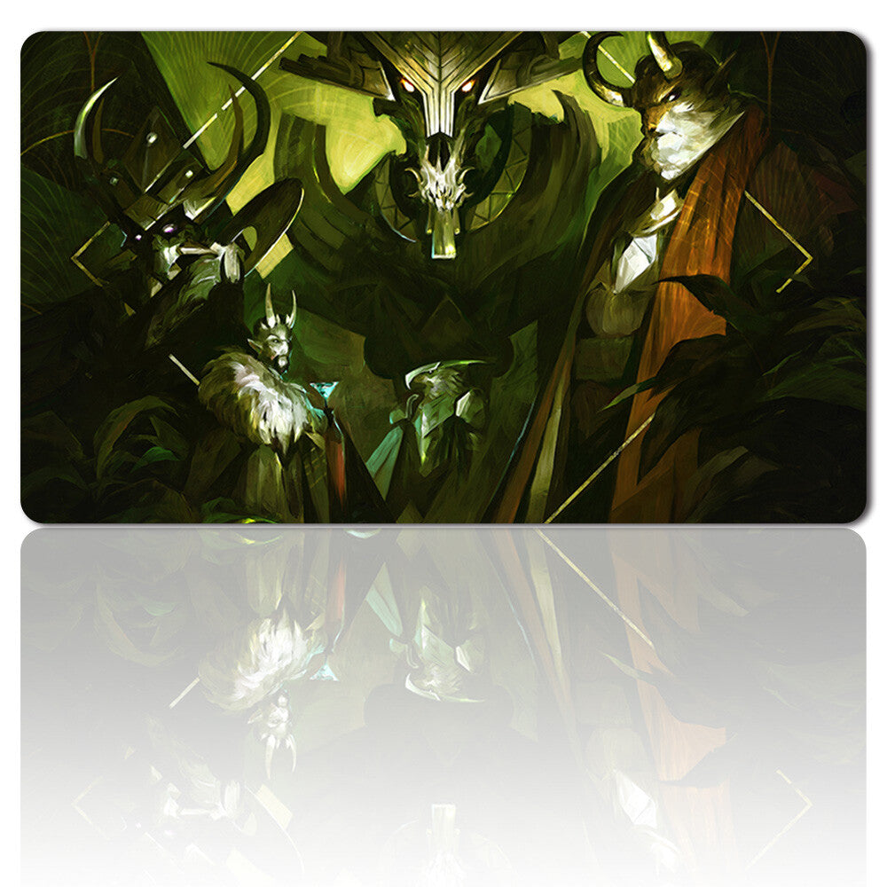 Meeting of the Five - Board Game MTG Playmat Games Mousepad Play Mat of TCG CCG Stitched Edge