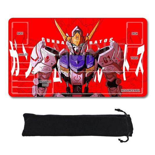 GCG Playmat Suitable for Gundam, includes Storage Bag, 24 x 14 inches (GD510147)