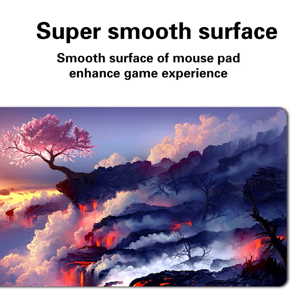 Pink tree - Board Game MTG Playmat Games Mousepad Play Mat of TCG Stitched Edge