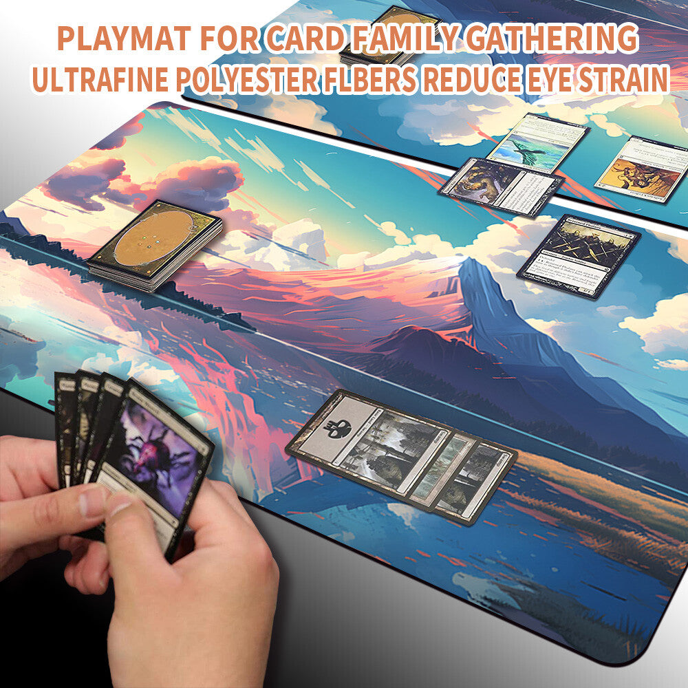 DKT (81) - Magic The Gathering MTG Playmat TCG CCG MTG Playmat Stitched Edge