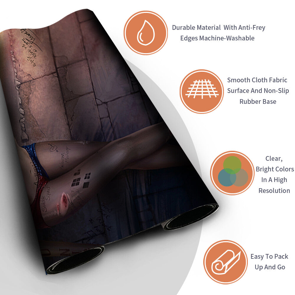 Custom-03 - Magic The Gathering MTG Playmat TCG CCG MTG Playmat Stitched Edge