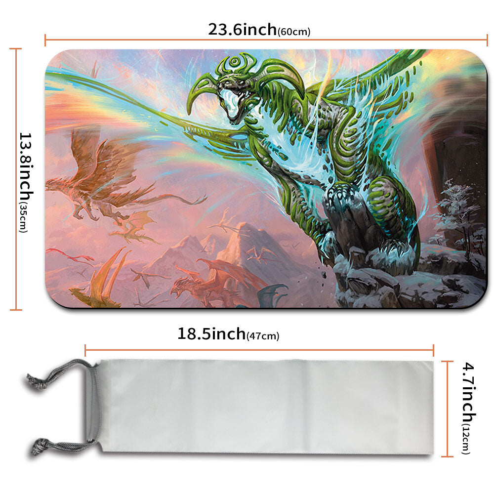 URENI OF THE UNWRITTEN - Magic The Gathering MTG Playmat TCG CCG MTG Playmat Stitched Edge