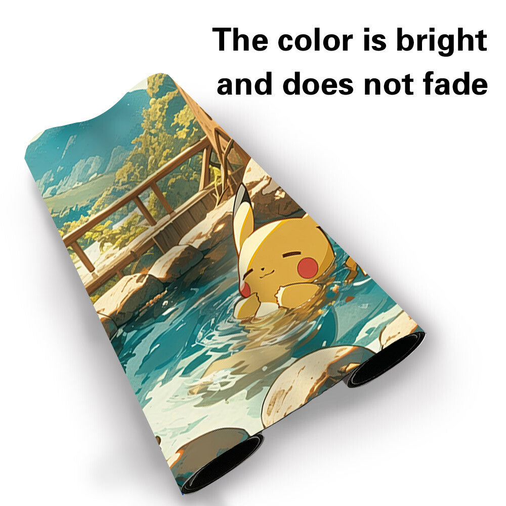 1377211 - Board Game Pokemon Pikachu Playmat Stitched Edge Games Mousepad Play Mat of TCG