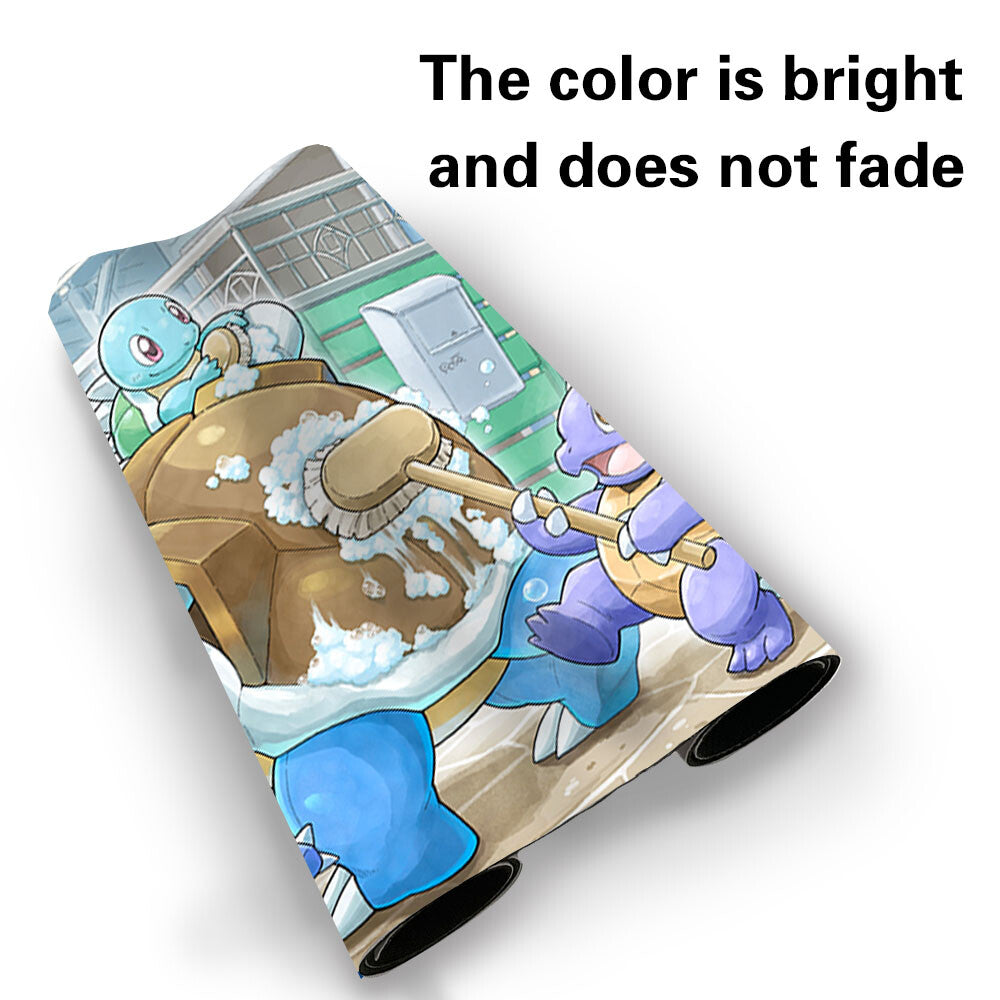 1278105 - Board Game Pokemon Blastoise Playmat Stitched Edge Games Mousepad Play Mat of TCG