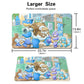 1278105 - Board Game Pokemon Blastoise Playmat Stitched Edge Games Mousepad Play Mat of TCG