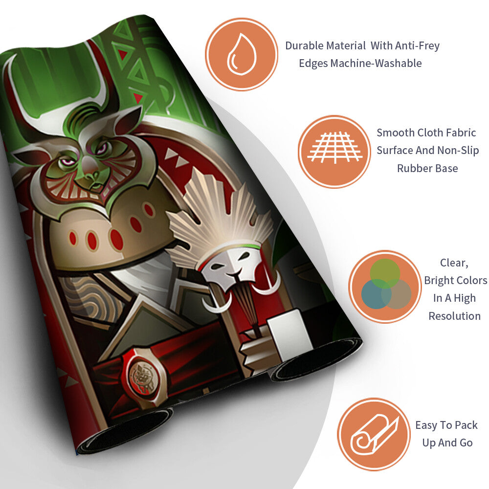 CABARETTI - Board Game MTG Playmat Mousepad Playmat of MTG TCG CCG Stitched Edge