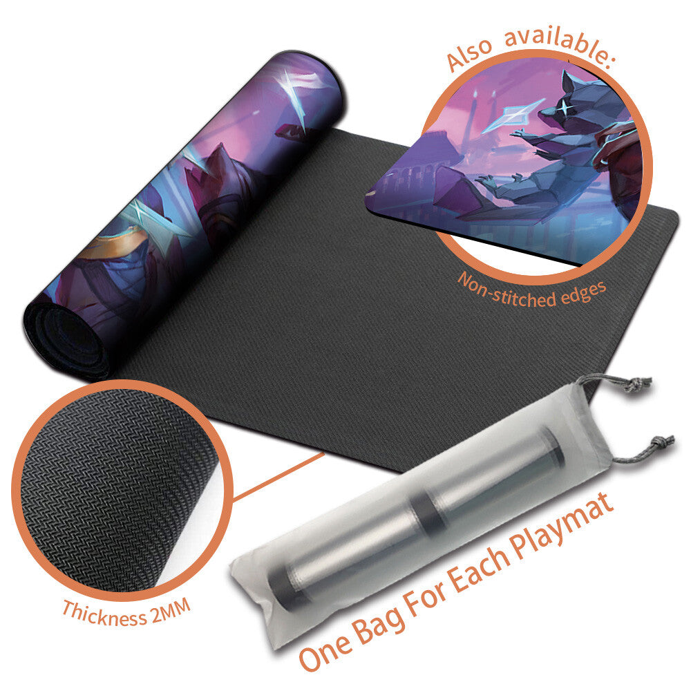 KAITO, CUNNING INFILTRATOR - Magic The Gathering MTG Playmat TCG CCG MTG Playmat Stitched Edge