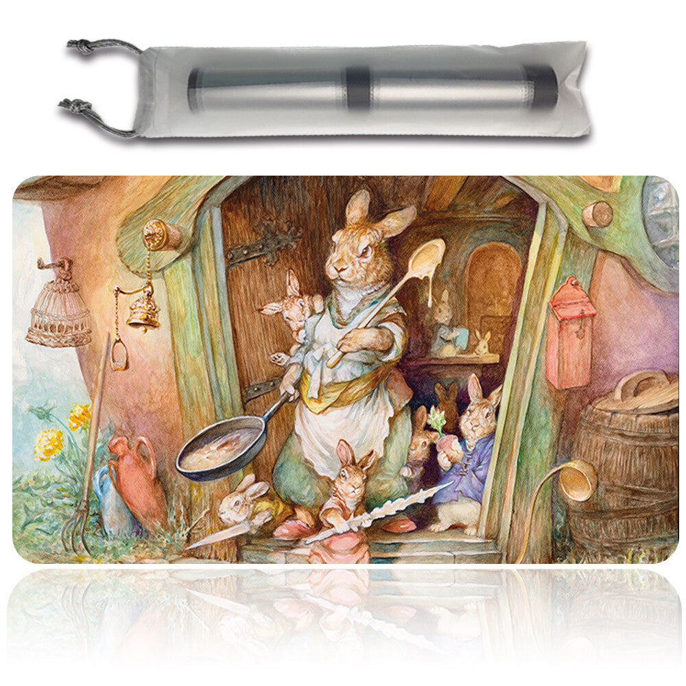 HEAD OF THE HOMESTEAD - Magic The Gathering MTG Playmat TCG CCG MTG Playmat Stitched Edge