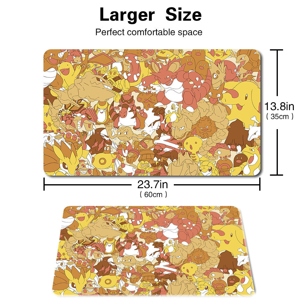 4vowwm - Board Game Pokemon Playmat Stitched Edge Games Mousepad Play Mat of TCG