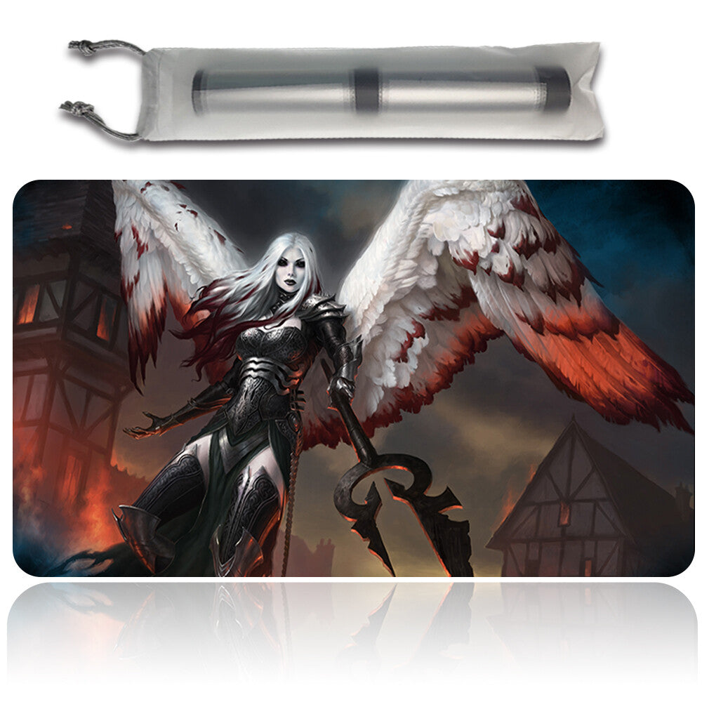 Avacyn the Purifier - Magic The Gathering MTG Playmat TCG CCG MTG Playmat Stitched Edge