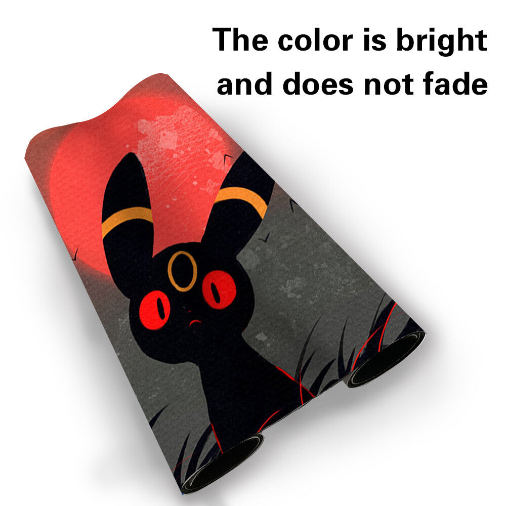 667393 - Board Game Pokemon Umbreon Playmat Stitched Edge Games Mousepad Play Mat of TCG