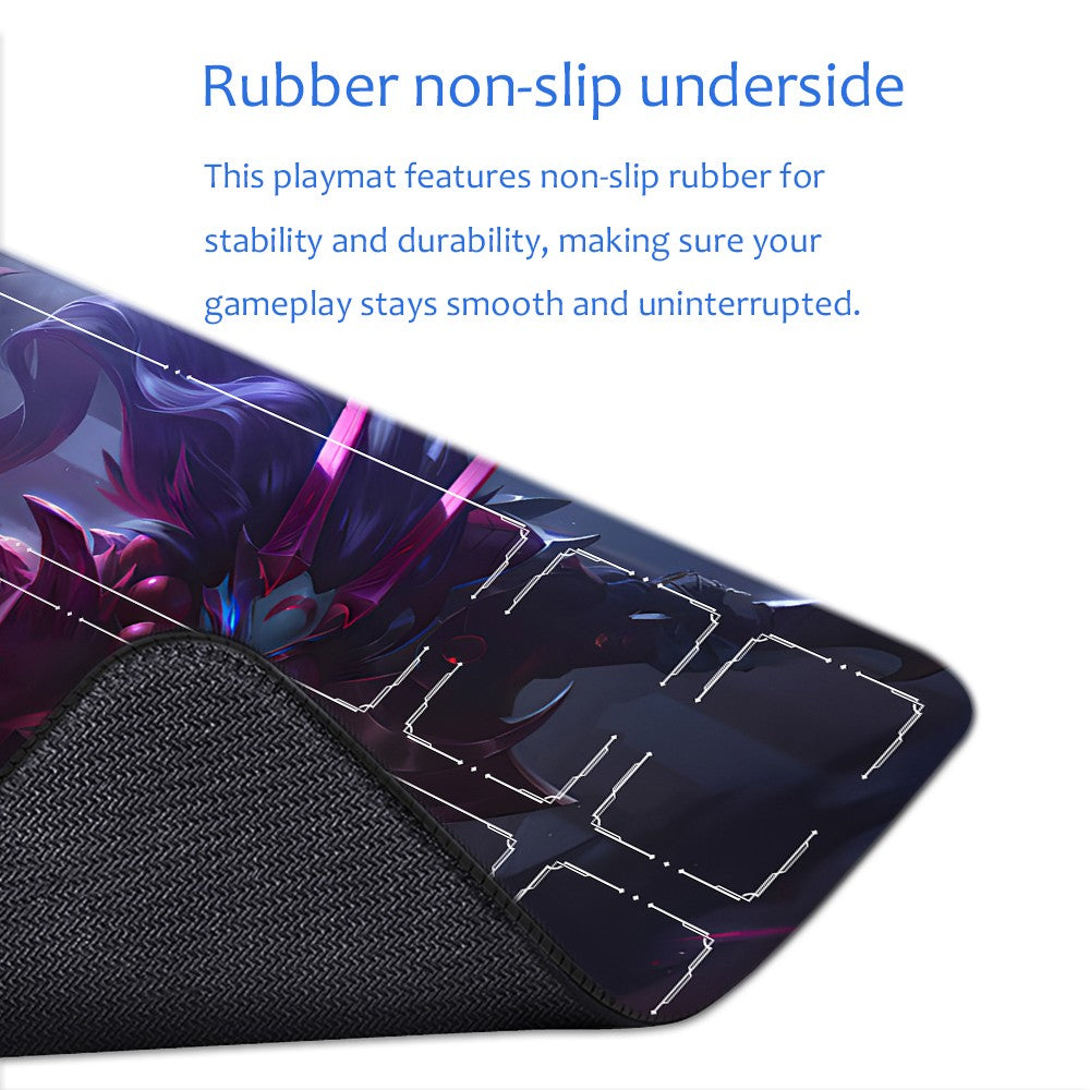 Tryndamere - League Of Legends Riftbound Playmat 24x14 in + Free Storage Bag