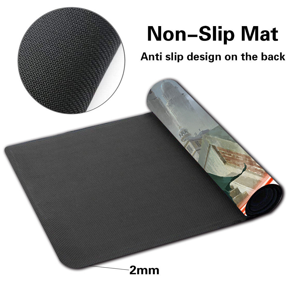 Jace Beleren - Board Game MTG Playmat Games Mousepad Table Mats Play Mat of TCG Stitched Edge